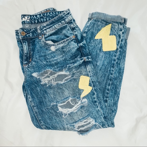Garage Denim - 🦋LOWEST PRICE 🦋 lightening bolt jeans